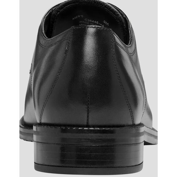 NEW COLE HAAN Men\'s Modern Essential Black Leather Plain Toe Oxfords SZ 13